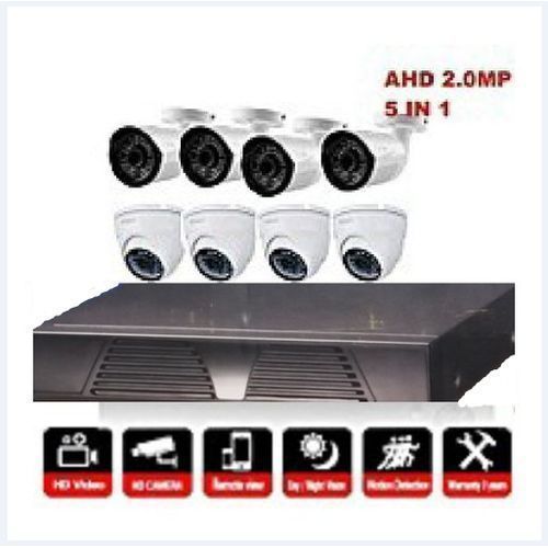Cctv Super Quality 1080p AHD 8 Channel CCTV DVR System And Outdoor & Indoor Camera