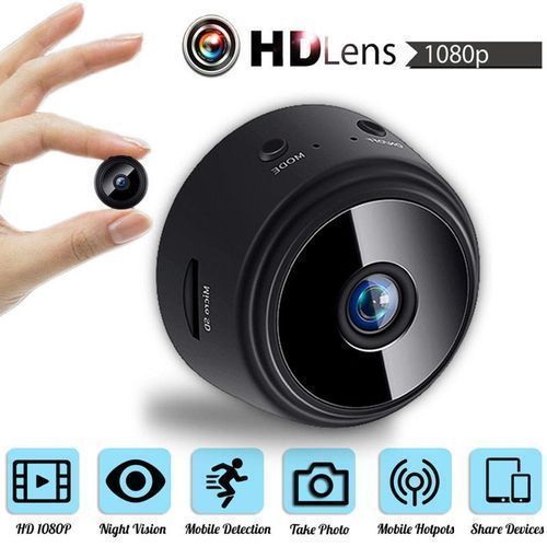 Portable Secret Hidden Tiny Spy Camera – Mini Wireless Digital CCTV Camera with Night Vision & Motion Detection