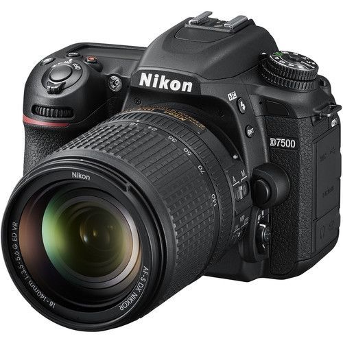 Nikon D7500 (18-140mm VR Kit) + Free Shoulder Bag + Free Battery